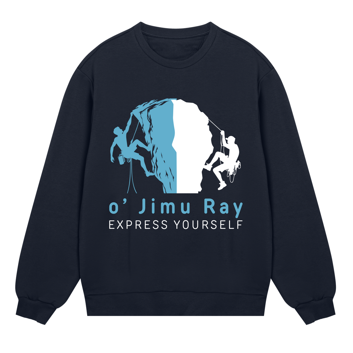 Climb High - Express Yourself - Dark blue men - Sweatshirts