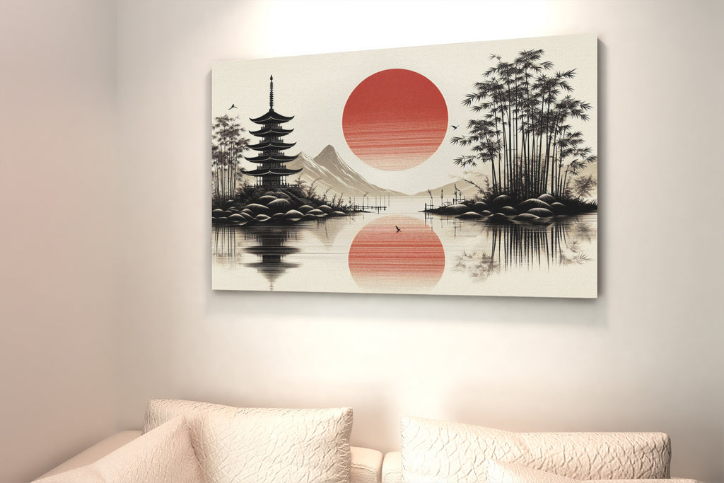 Zen Serenity at Sunset - - Posters