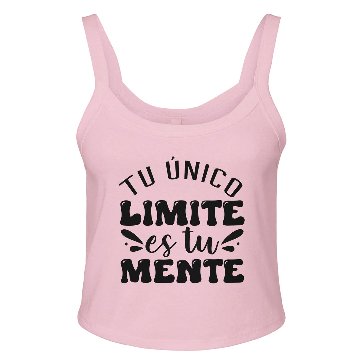 Tu Único Límite - Empower Your Mind - solid pink blend - Print Material