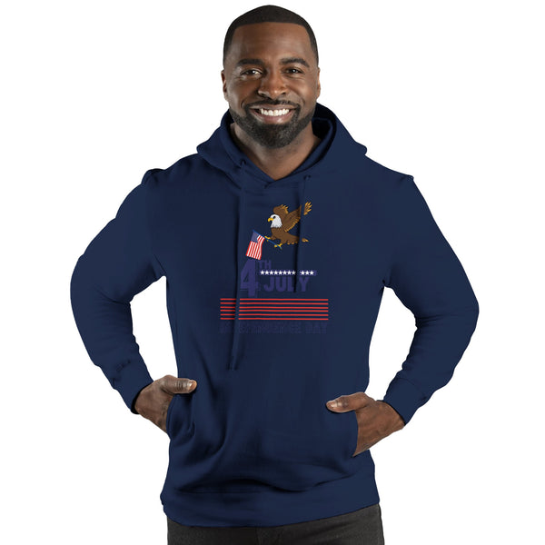 Soaring Eagle - Celebrate Freedom - Navy - Hoodies