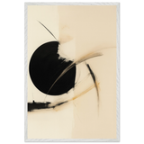 Abstract Balance Wooden Framed Poster – A Gift of Memory - - Wooden Framed Posters