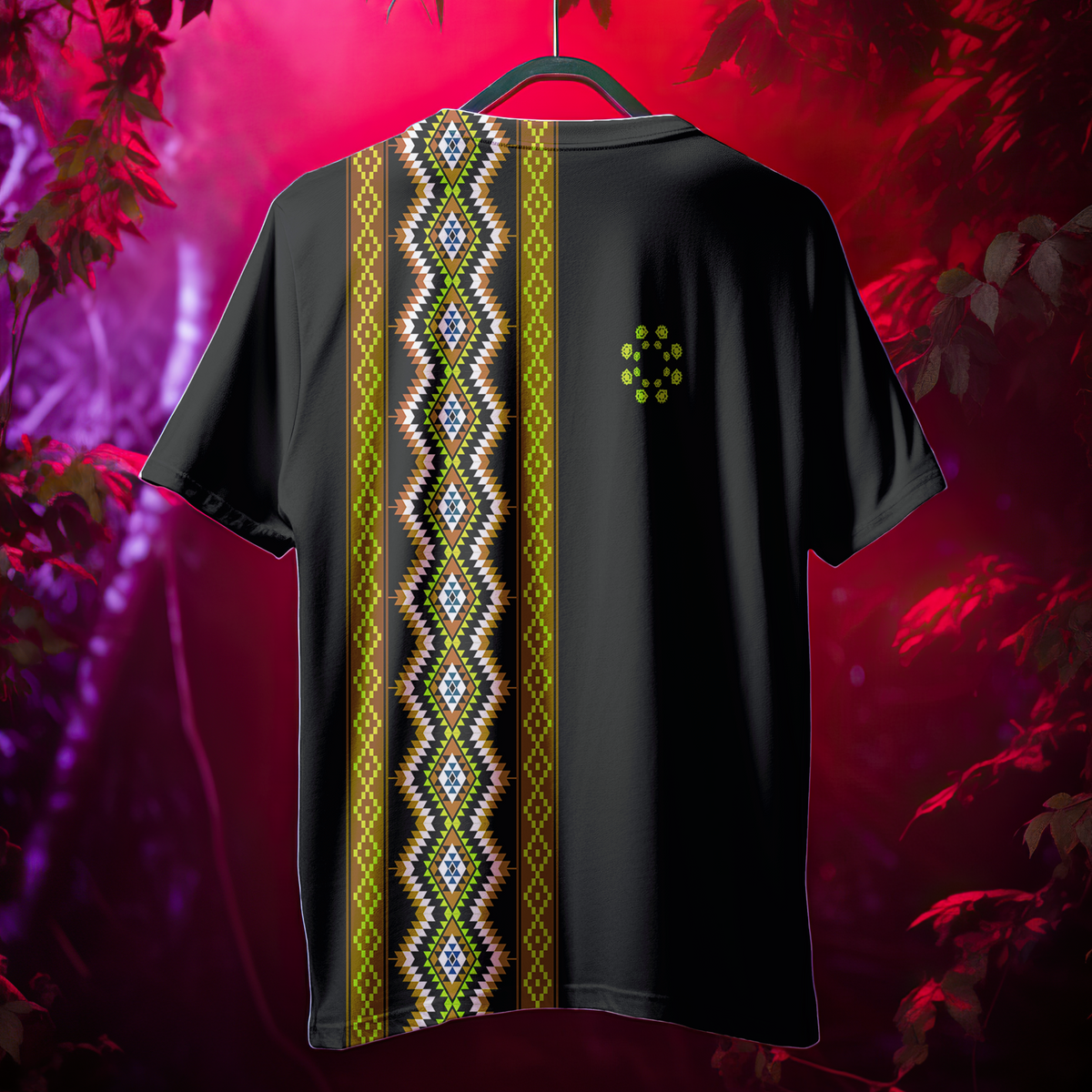 Indigenous Elegance Full Print T-Shirt - Wear Your Story - - T-shirts