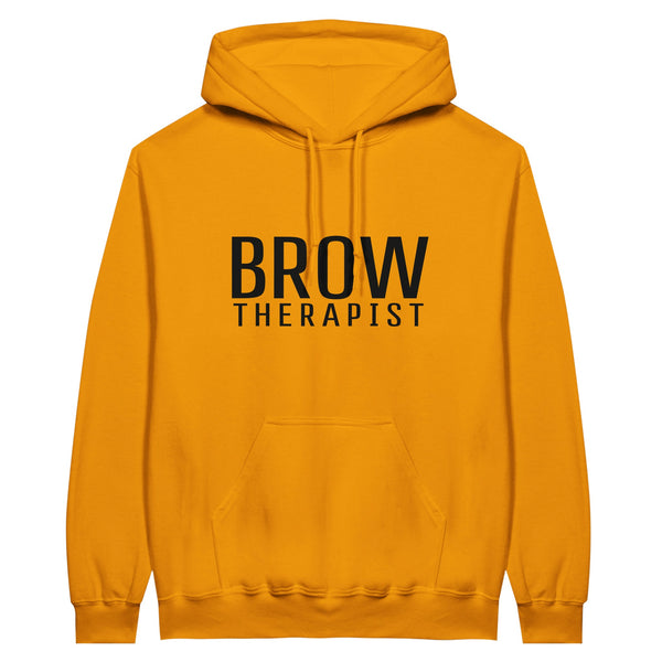 BROW THERAPIST - Define Beauty, Gift Self-Love - Gold - Hoodies