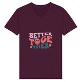 United We Stand - Better Together Typography - Maroon - T-shirts