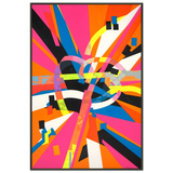 Heartburst Graffiti – Metal Framed Poster - Default Title - Metal Framed Posters
