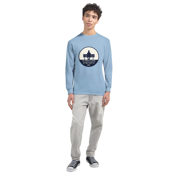 Solitary Reflections - Longing in Love Longsleeve - Light Blue - Long Sleeves T-shirts