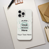 Sleek and Durable - The Perfect Customizable iPhone Flexi Case - - Print Material