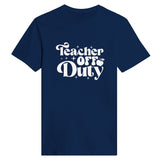 Teacher OFF Duty - Relaxation in Style - Navy - Print Material