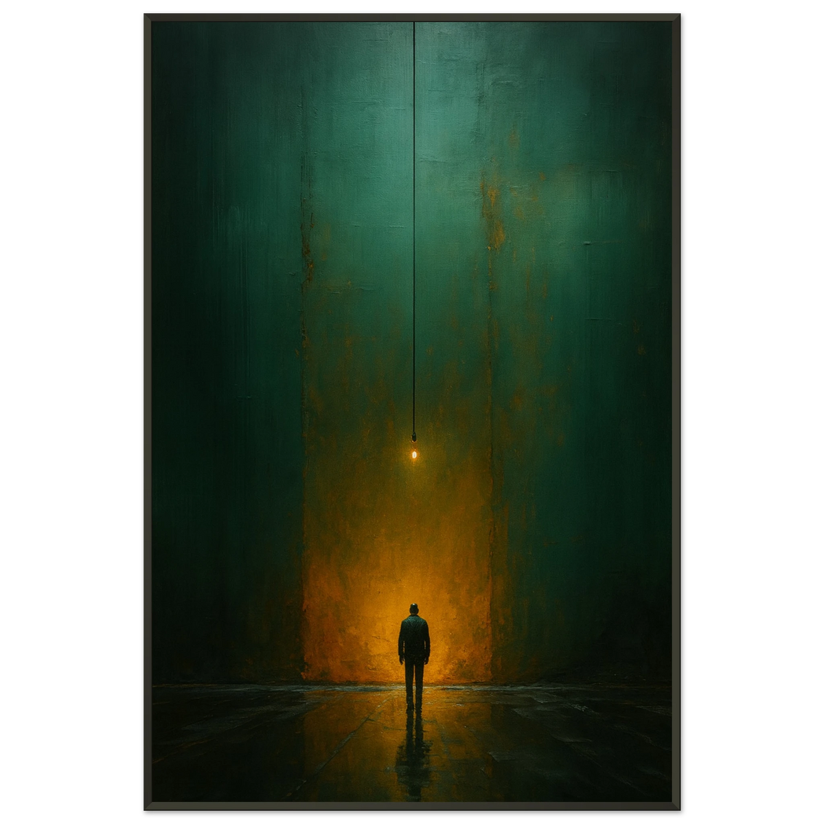 Solitude & Light – Premium Metal Framed Poster Gift - - Metal Framed Posters
