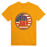 Stars, Stripes, and Memories - 4th of July Celebration Tee - Gold - T-Shirts