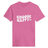 Spread Positivity - Choose Happy Vibes - Azalea - T-shirts