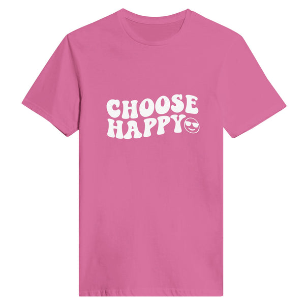 Spread Positivity - Choose Happy Vibes - Azalea - T-shirts