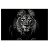 Lion Majesty – Metal Framed Poster Gift - - Metal Framed Posters