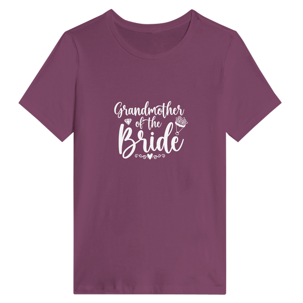 Guardian of Tradition - Celebrate with 'Grand Mother of Bride - Berry - T-Shirt