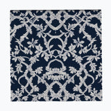 Royal Blue Blossom Towel - Elegance Redefined - - Towels