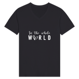 Worldly Whispers - A Typographic Tale of Memories - Black - T-shirts