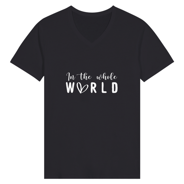 Worldly Whispers - A Typographic Tale of Memories - Black - T-shirts