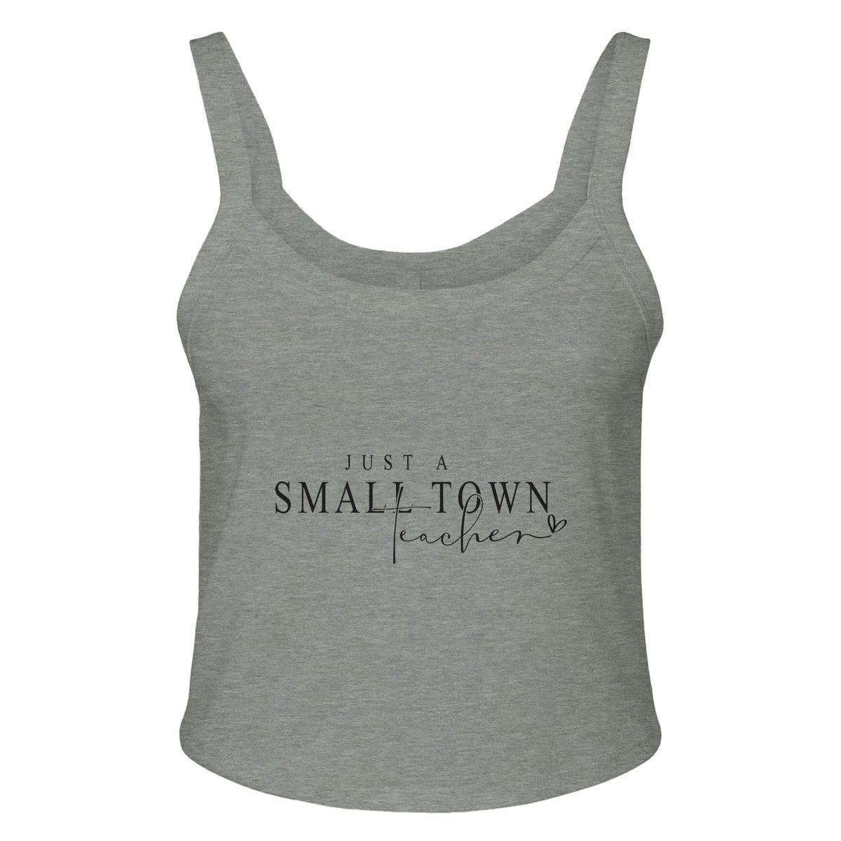 Inspire Locally - Small Town Teacher - Athletic Heather - Print Material