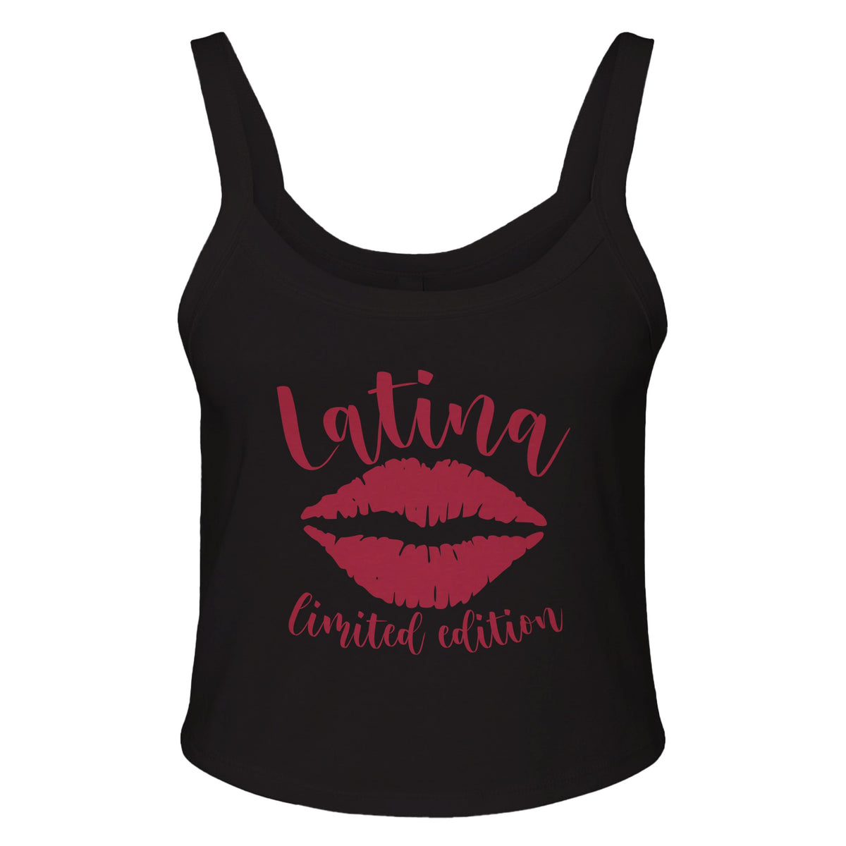 Celebrate Heritag - Latina Limited Edition - solid blk blend - Tank Tops