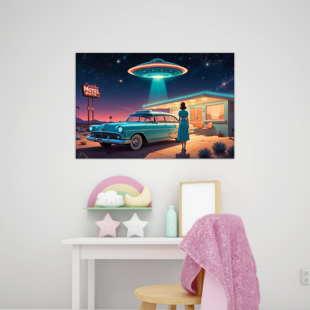 1950s Mystique - UFO Under the Stars - - Posters