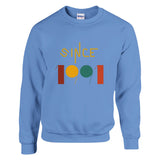 Year Your Choice Classic Unisex Crewneck - Soft Cotton-Poly Blend - Carolina Blue - Crewneck Sweatshirts