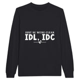 Crystal Clear Communication - Decode the Unspoken - Black - Sweatshirts