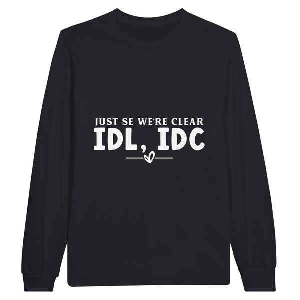 Crystal Clear Communication - Decode the Unspoken - Black - Sweatshirts