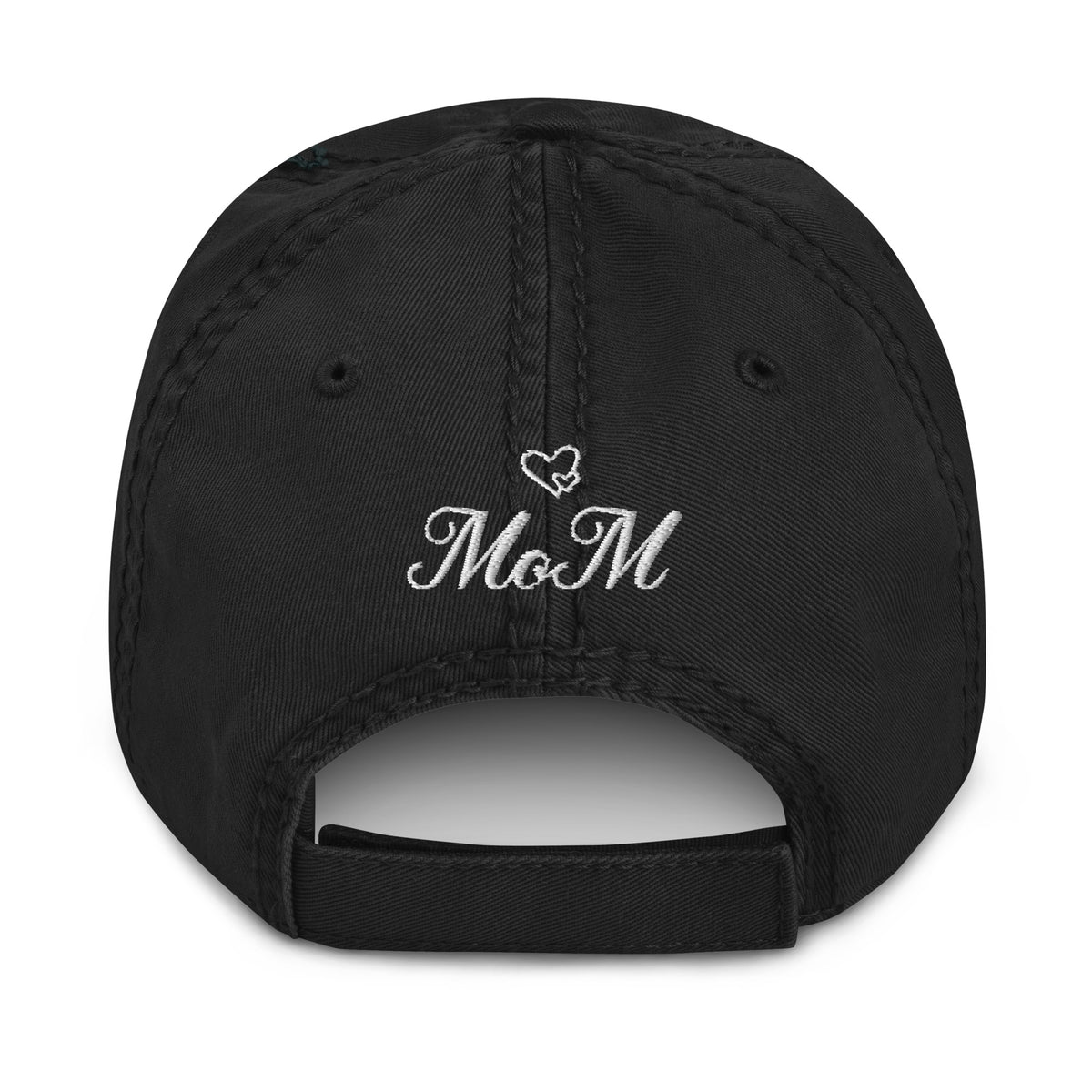 Subtle Statement - Mom Distressed Dad Hat - -