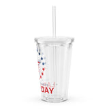 Sip in Patriotism - Labor Day Tumbler - - Tumblers