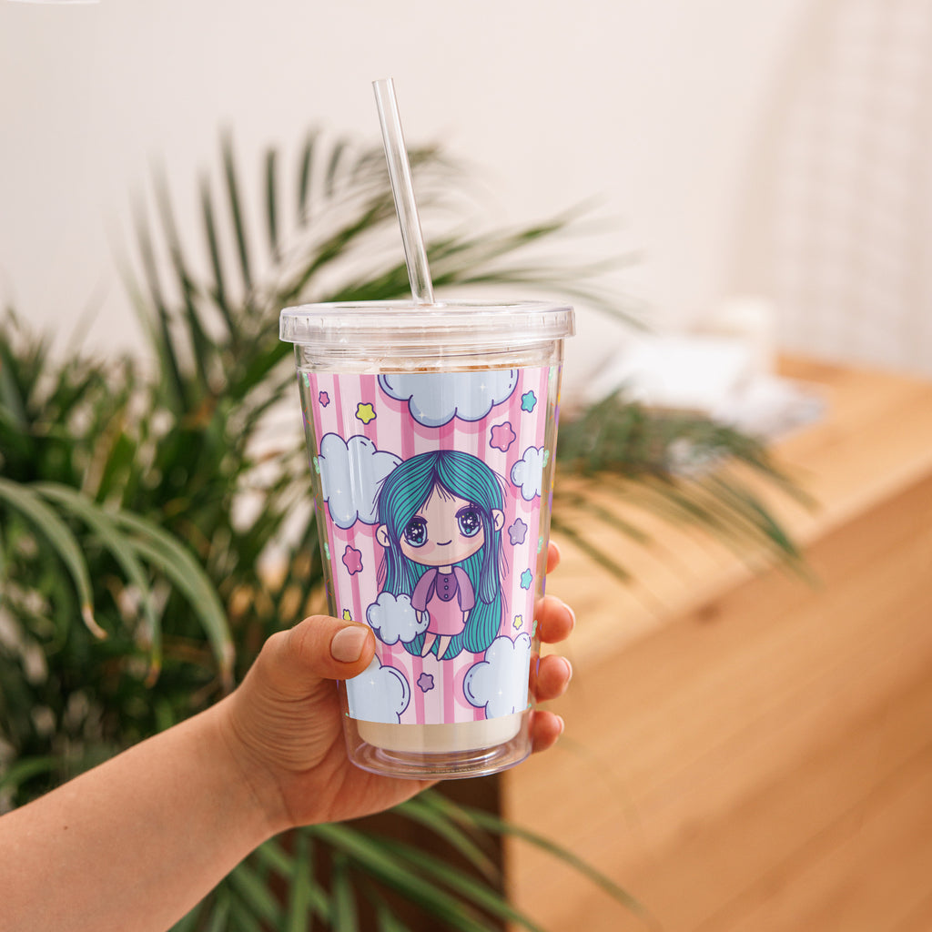 Dreamy Girl Tumbler - Your Daily Dose of Fantasy - Default Title - Tumblers