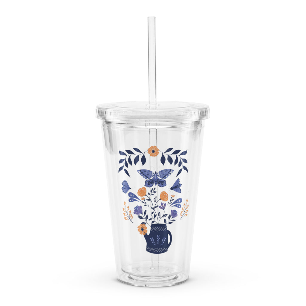 Floral Harmony Your Go-To Tumbler for Stylish Sips - - Tumblers