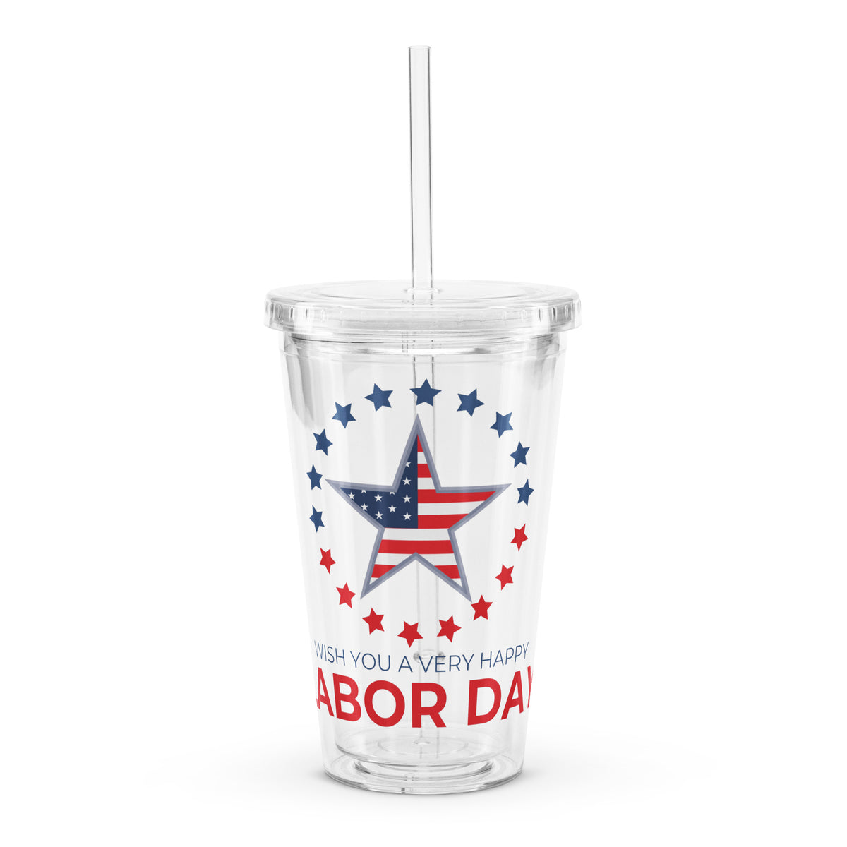 Sip in Patriotism - Labor Day Tumbler - - Tumblers