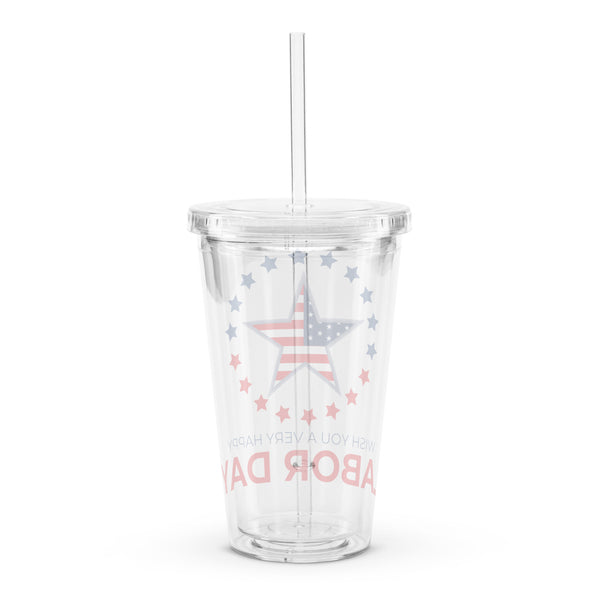 Sip in Patriotism - Labor Day Tumbler - - Tumblers