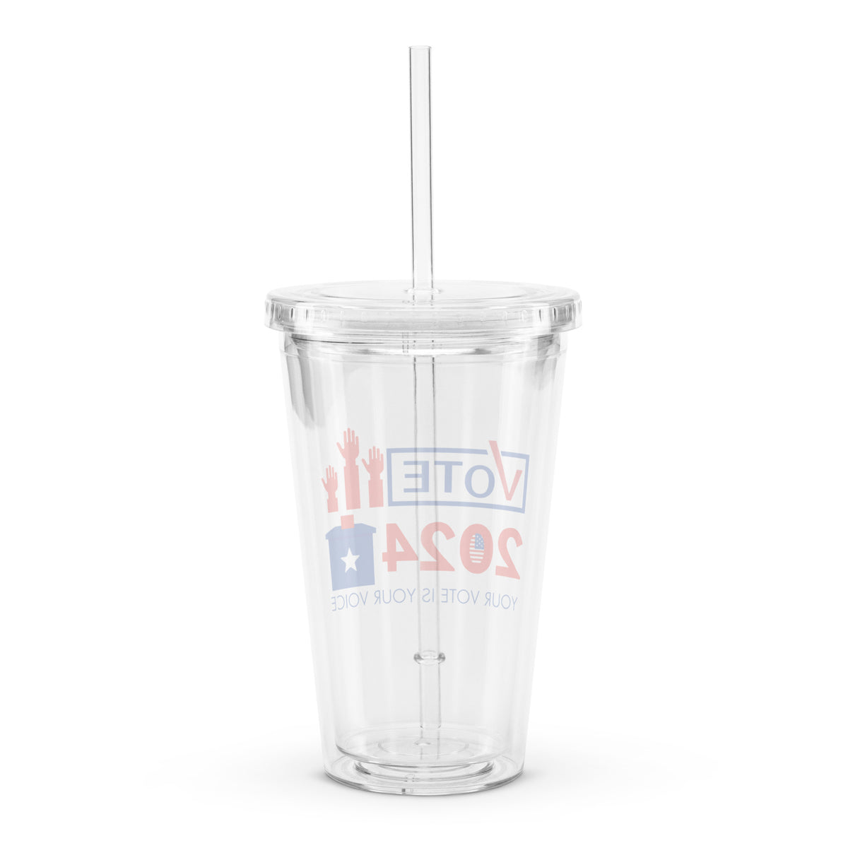 Patriotic Sips - Vote 2024 Tumbler - - Tumblers