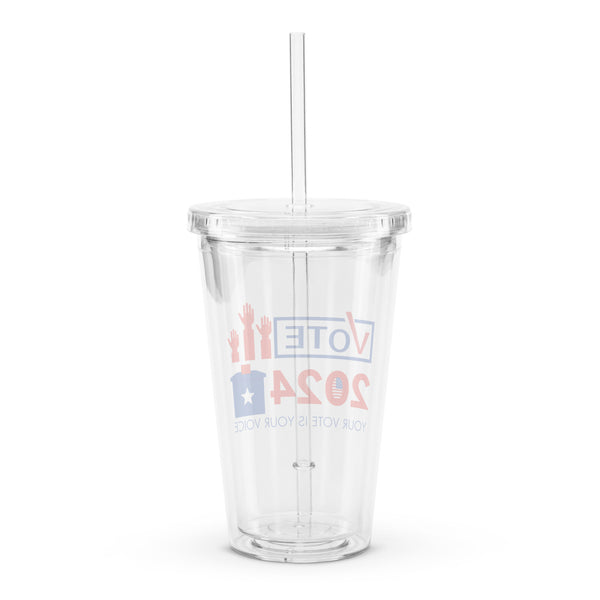 Patriotic Sips - Vote 2024 Tumbler - - Tumblers