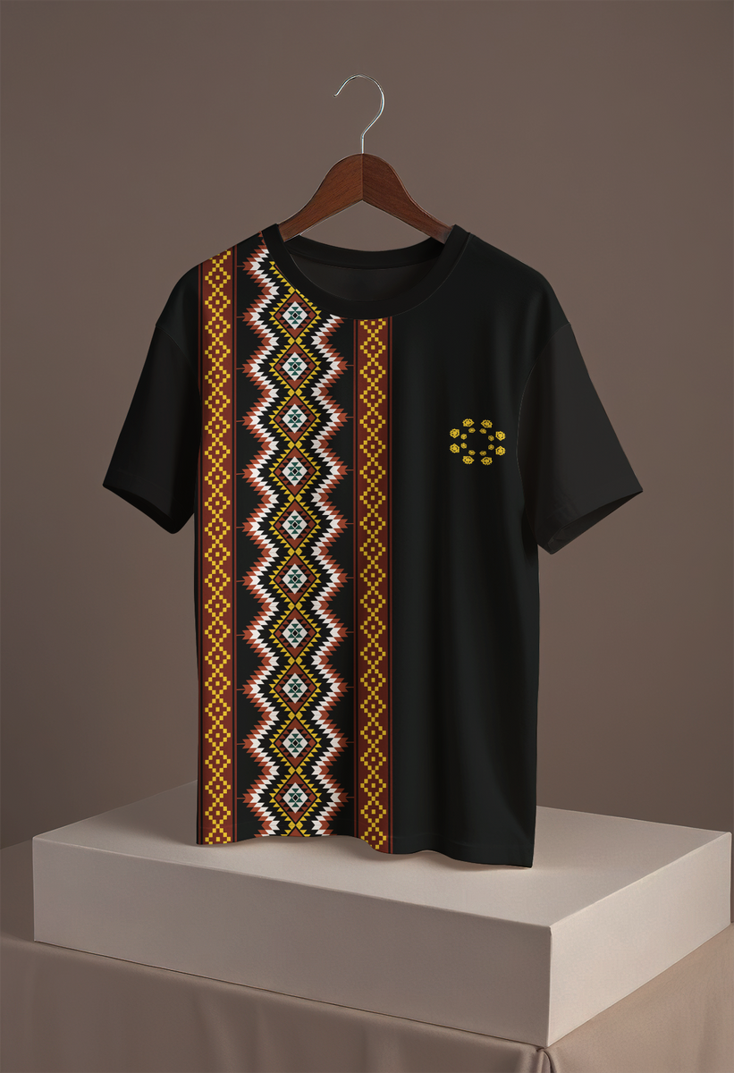 Indigenous Elegance Full Print T-Shirt - Wear Your Story - - T-shirts