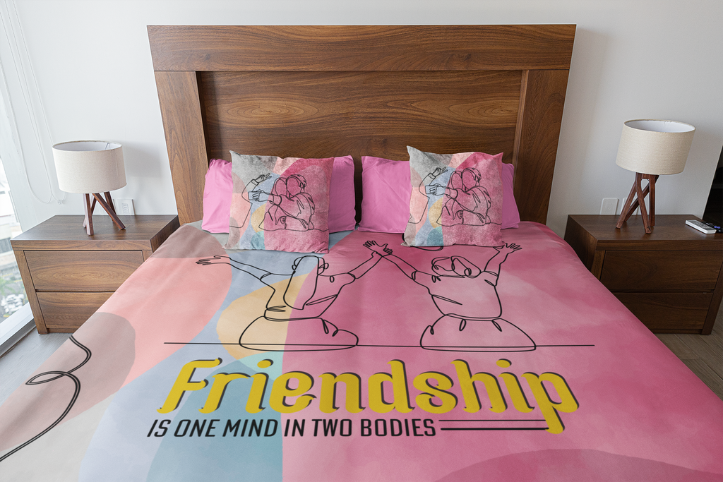 Together We Rise - Friendship-Inspired Bed Set - - Home Decor