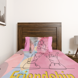 Together We Rise - Friendship-Inspired Bed Set - - Home Decor