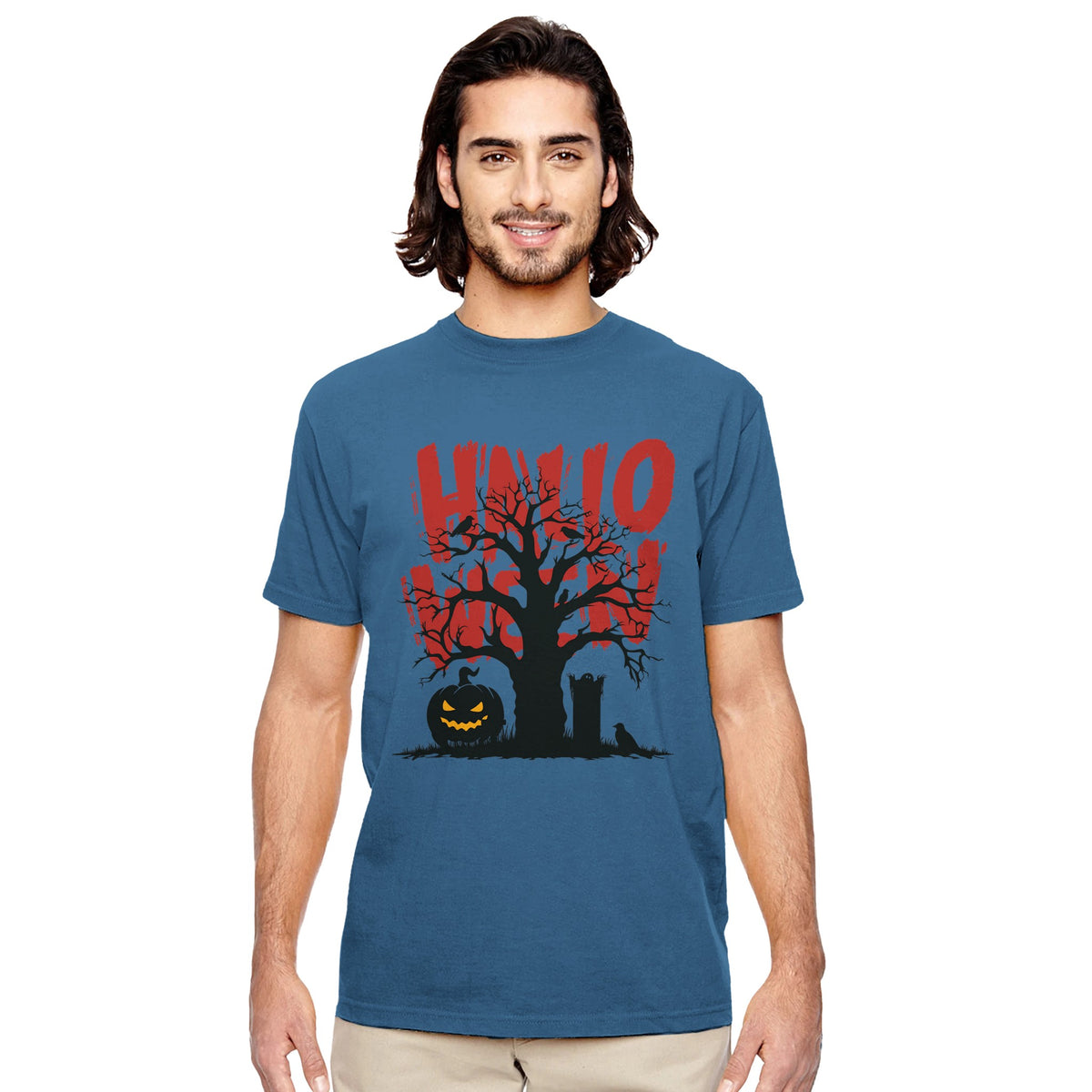 Jack-O'-Lantern Nights - Halloween Vibes - Pacific - T-shirts