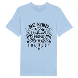 Be the Light - Radiate Kindness in Every Stitch - Baby Blue - T-shirts