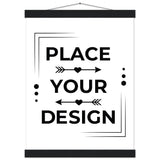 Vintage Vibes - Classic Matte Poster with Custom Magnetic Hangers - 30x40 cm 12x16″ Black wall hanger - Posters With Hanger