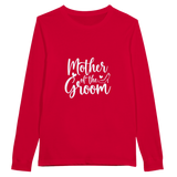 Mother of Groom - A Timeless Tribute Tee - Red - Long Sleeve T-shirts