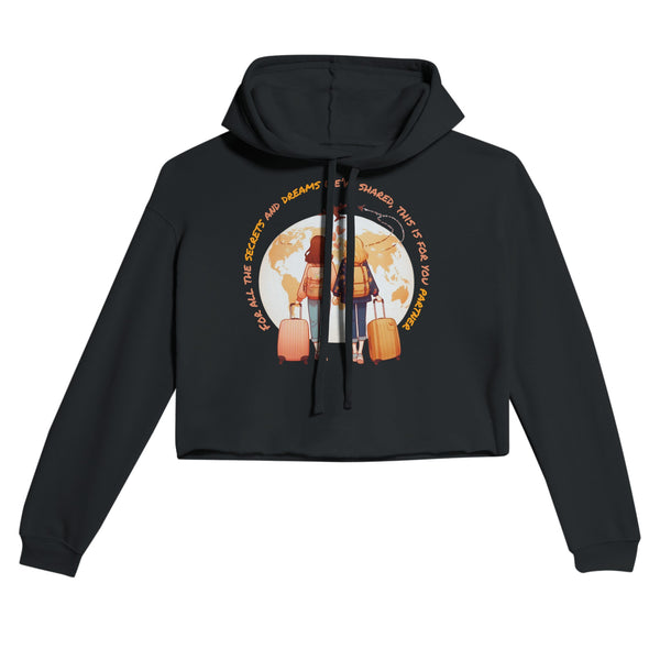 For All We’ve Dreamed - A Sister’s Travel Tribute Hoodie - Black - Hoodies