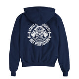 Grit and Grind - Bold Style for the Relentless - Navy - Hoodies