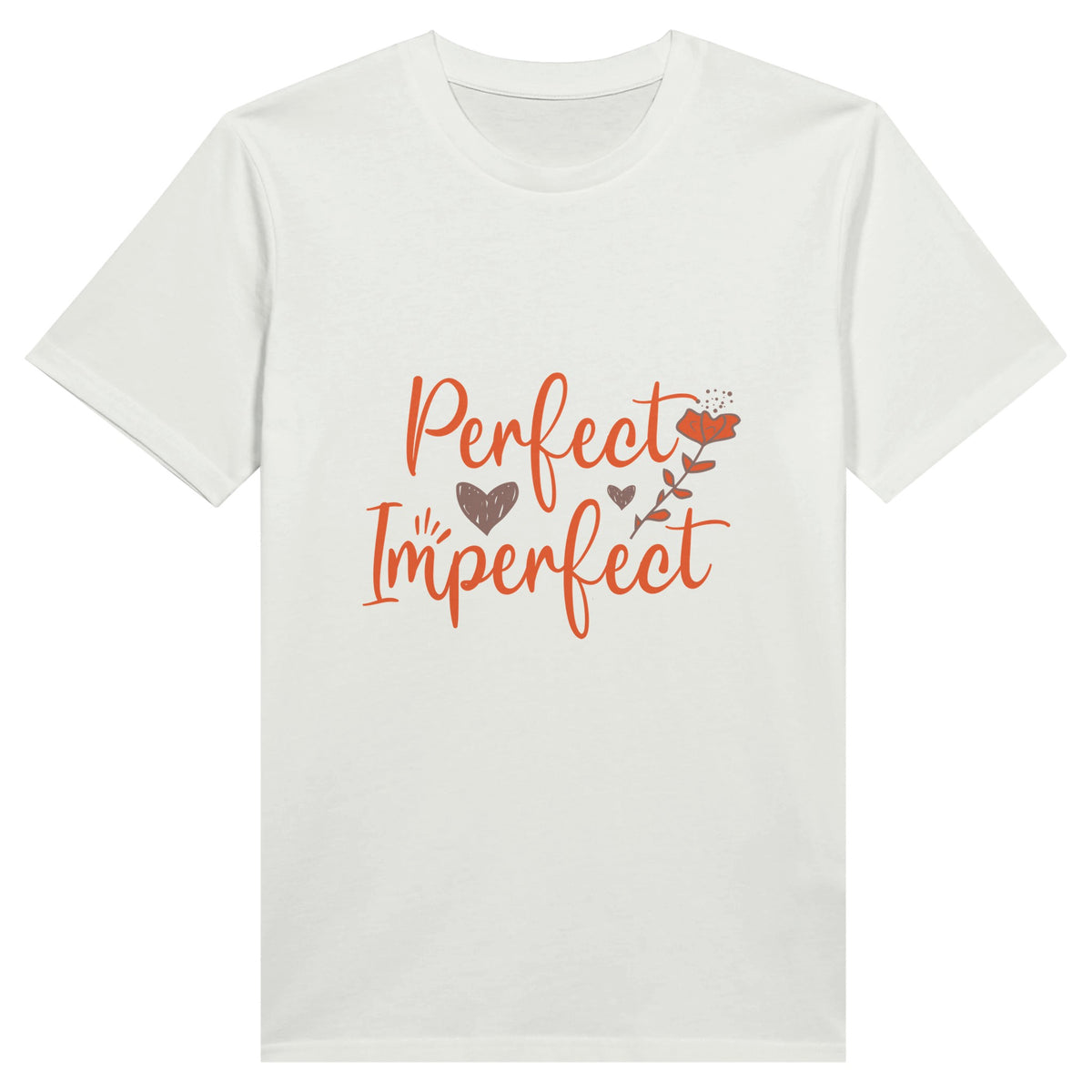 Embrace Imperfection - Perfect Imperfect Tee - White - T-shirts