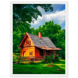 Peaceful Getaway - Framed Poster for Your Home - 30x40 cm 12x16″ White frame - Framed Posters