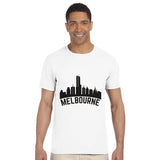 Melbourne in Black and White - - T-Shirts