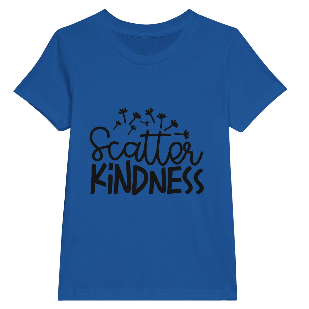 Empathy in Action - Wear Your Kindness Proudly - Royal - Kids' T-shirts