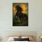 Spirit of Freedom – Horse Metal Framed Poster Gift - - Metal Framed Posters