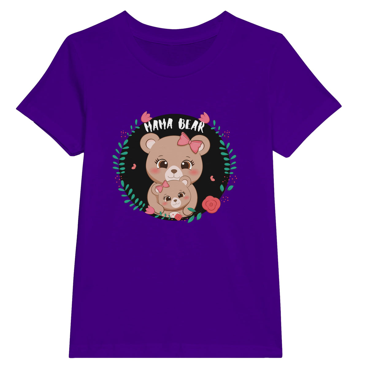 Cheers to Motherhood - Beer Mama Kid’s Shirt - Purple - Kids' T-shirts